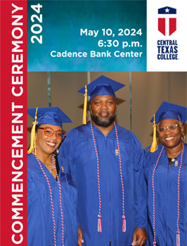 Graduation Program Cover featuring graduating students